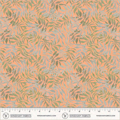 Aviva Foliage Sunkissed Cotton 44"/45" Fabric Per Yard