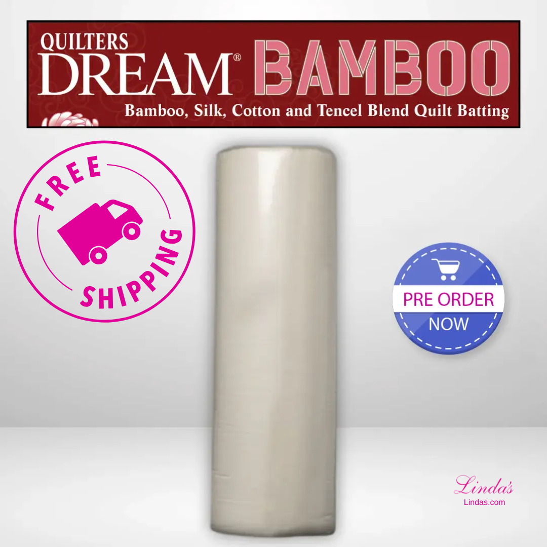 Quilters Dream Select Bamboo Batting Queen Roll - 93" x 30 yards -- AVAILABLE FOR PRE-ORDER - ROUGHLY 8 WEEKS