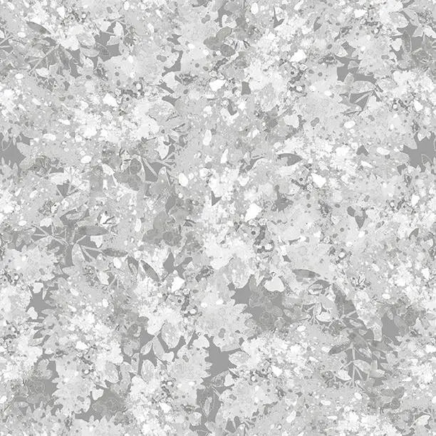 Gray Light Mirage Cotton Wideback Fabric per yard