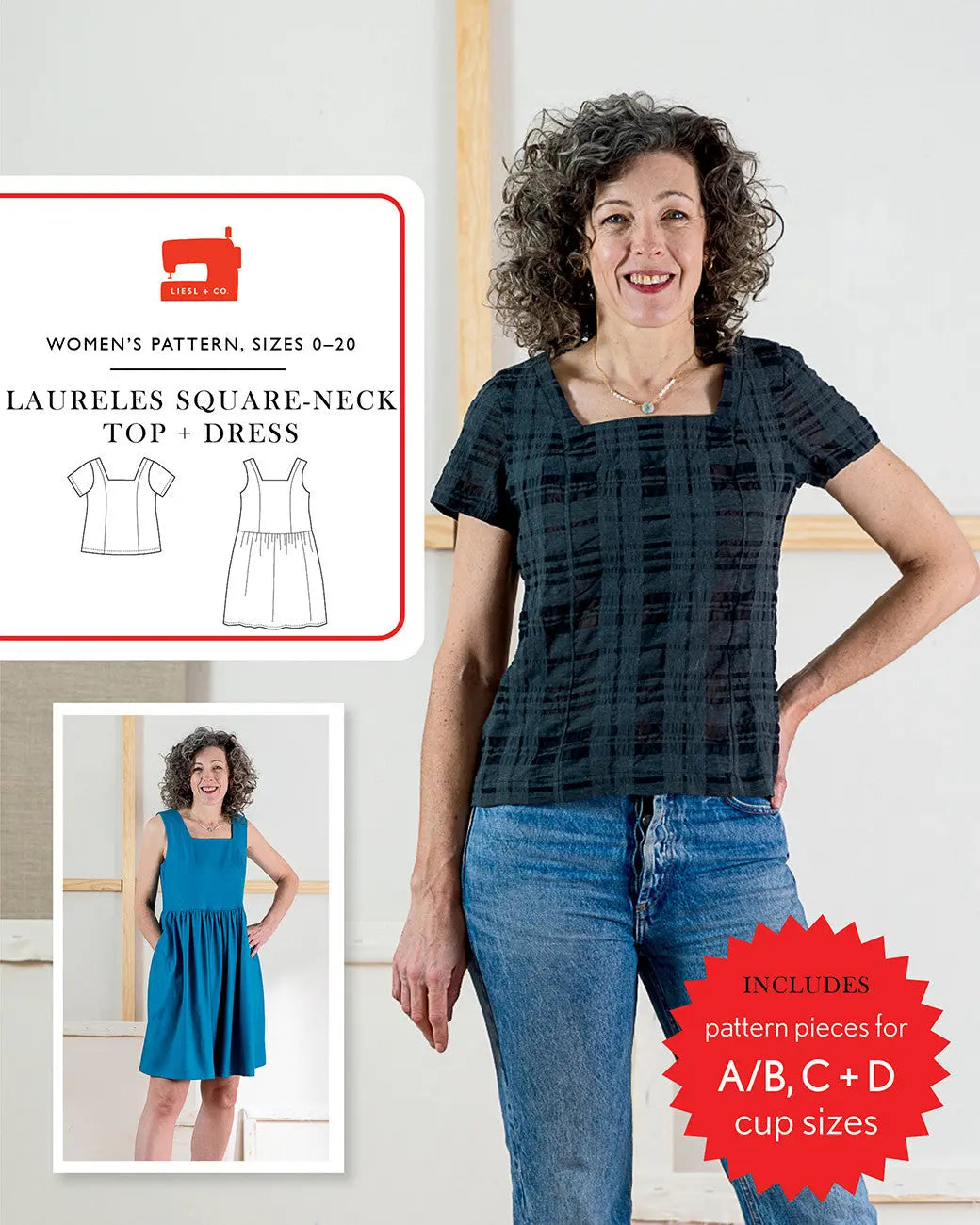 Laureles Square-Neck Top and Dress