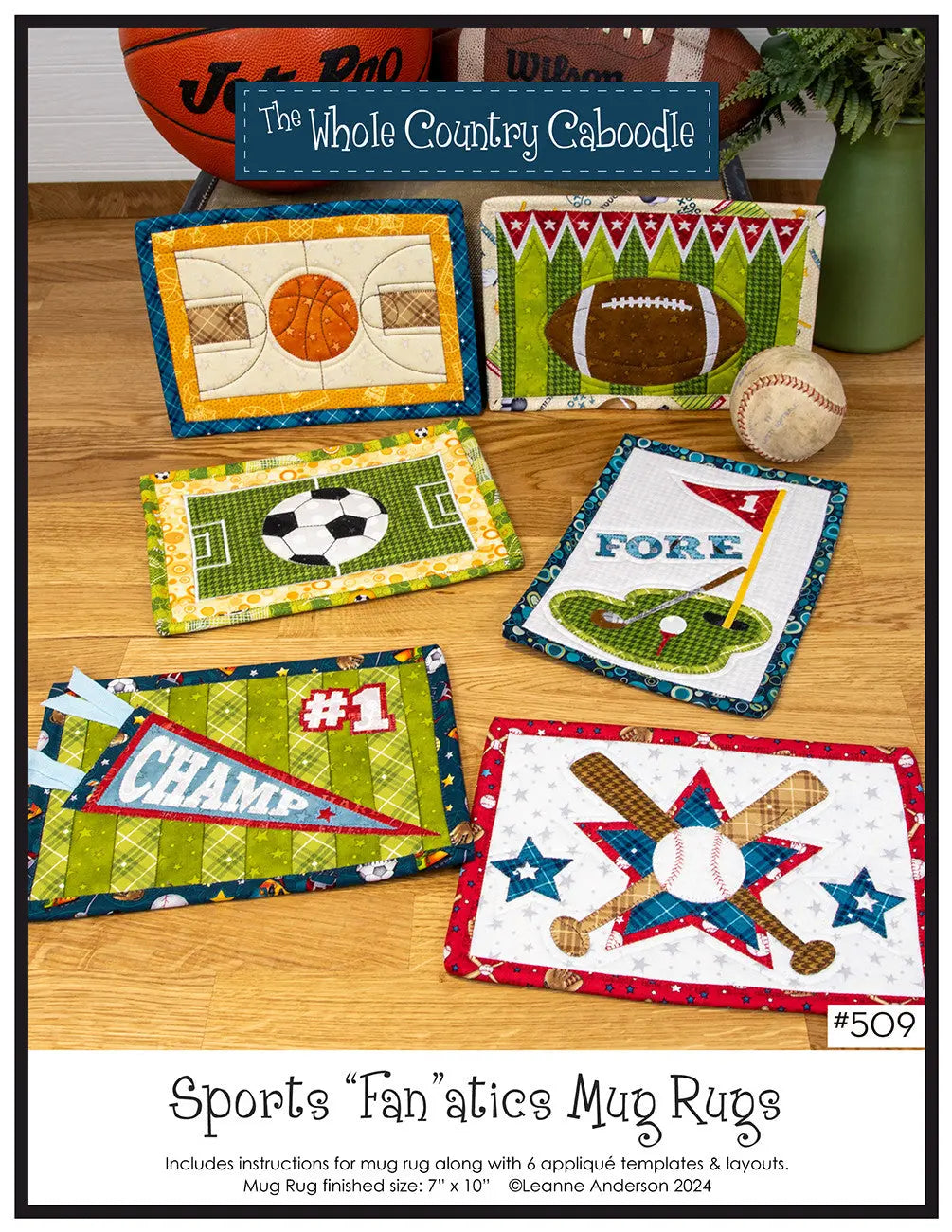Sports Fanatics Mug Rugs