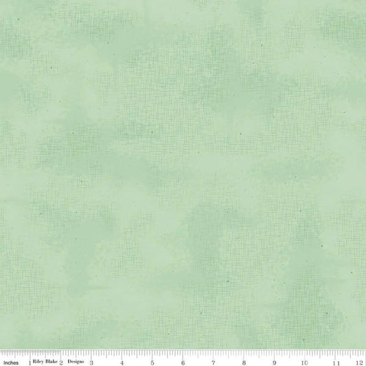 Green Shabby Sweet Mint Cotton 43"/44" Fabric Per Yard