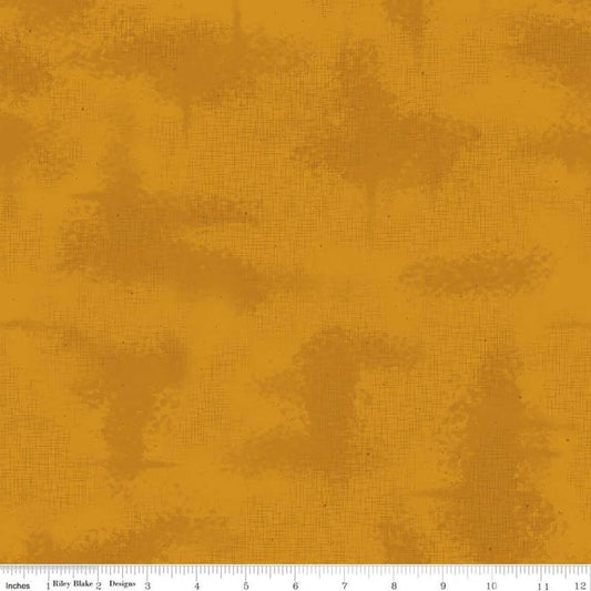Orange Shabby Butterscotch Cotton 43"/44" Fabric Per Yard