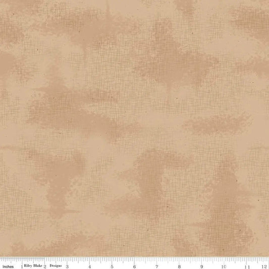 Brown Shabby Allspice Cotton 43"/44" Fabric Per Yard