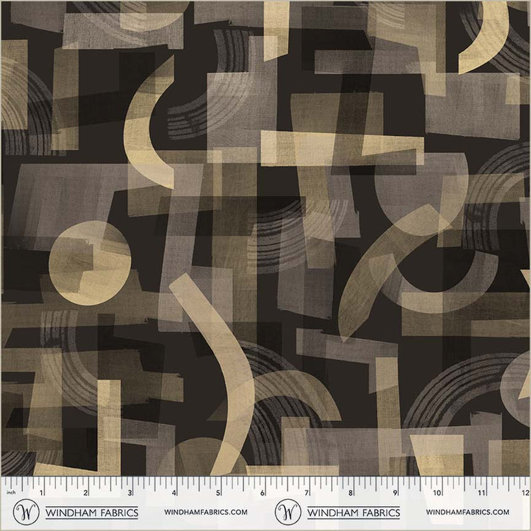 Canvas & Co. Obsidian Cliffs Cotton 44"/45" Fabric Per Yard