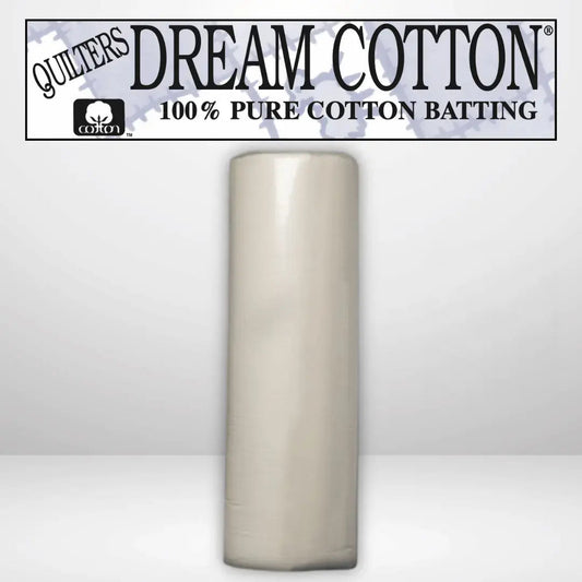 Quilters Dream Deluxe Natural Cotton Batting Throw Roll - 60" x 30 yards -- AVAILABLE FOR PRE-ORDER - ROUHLY 8 WEEKS