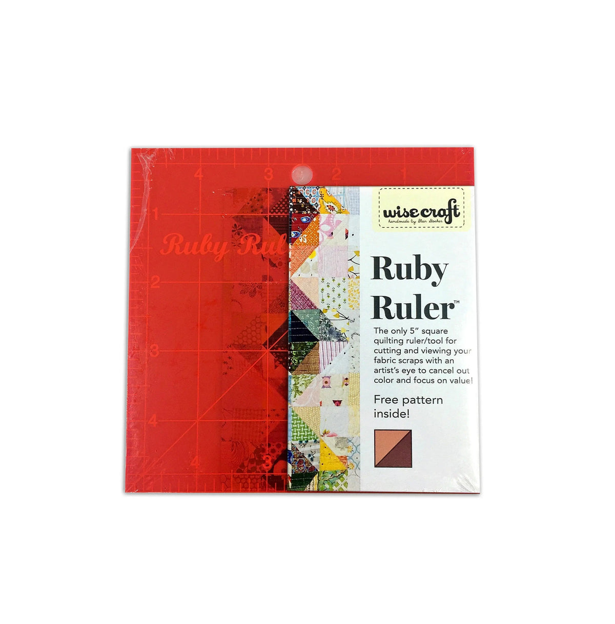 Ruler Ruby Ruby Ruler – Heart of Quilting