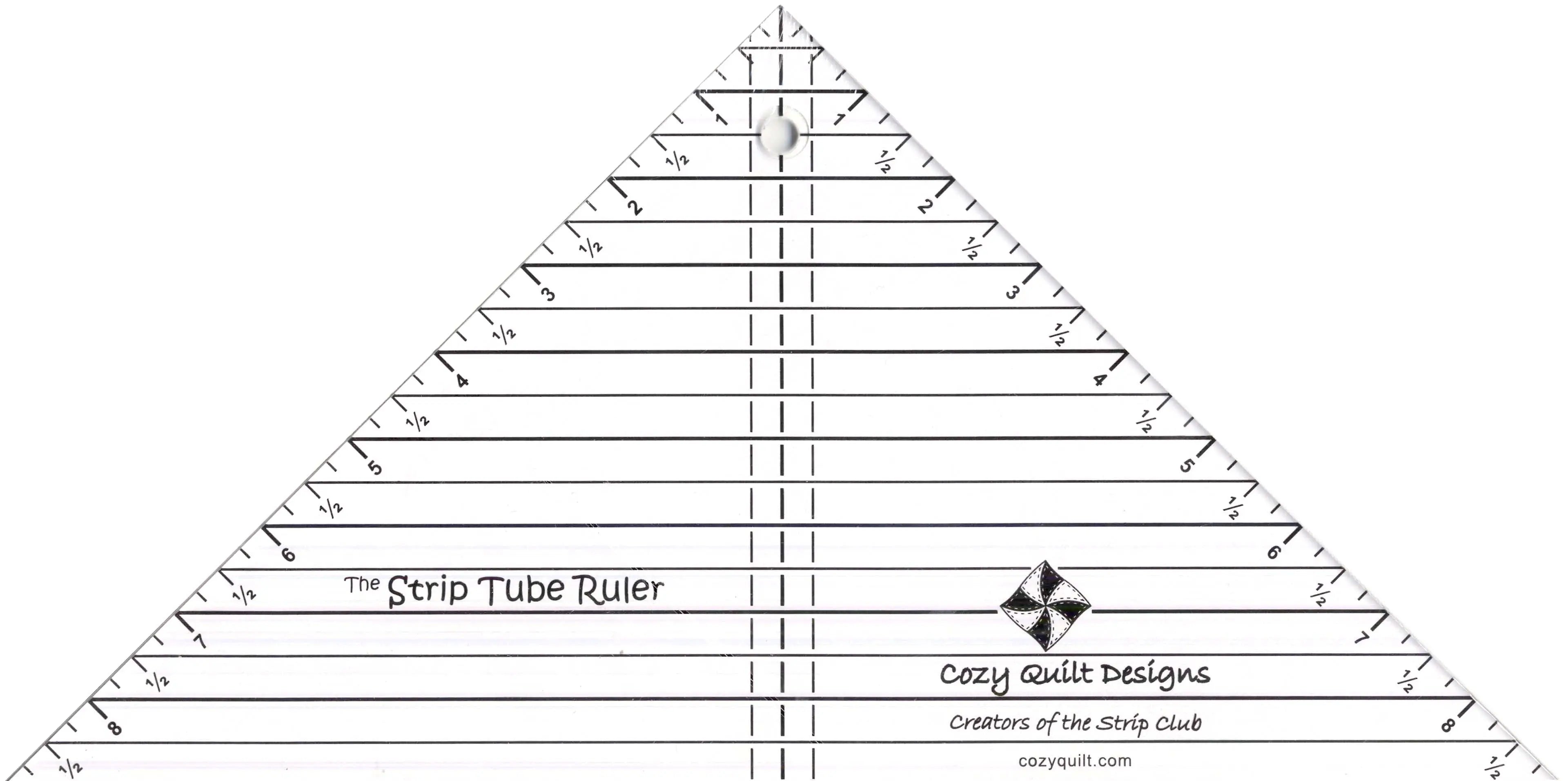 Strip Tube Ruler – Heart of Quilting