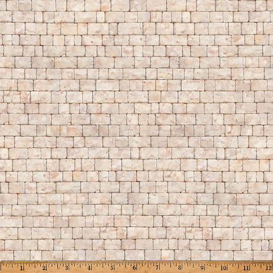 Bonjour Belle Antique Beige 43"/44" Fabric Per Yard